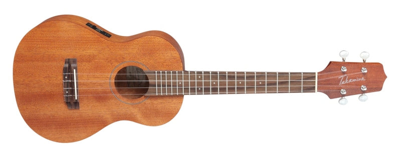 Takamine akustiski elektriskā EGU-T1 Tenora izmēra Ukulele ar EQ skaņas noņēmēju