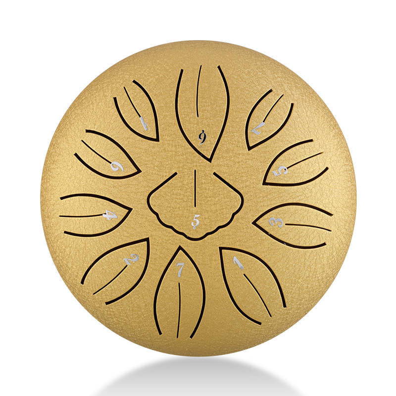 ZVANGA Mini Ginkgo biloba drum 6" Gold 11 notis C mažors