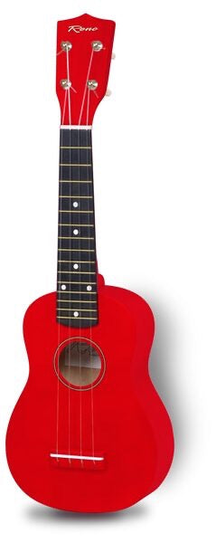 Soprāna izmēra ukulele Reno RU150-RED + Soma