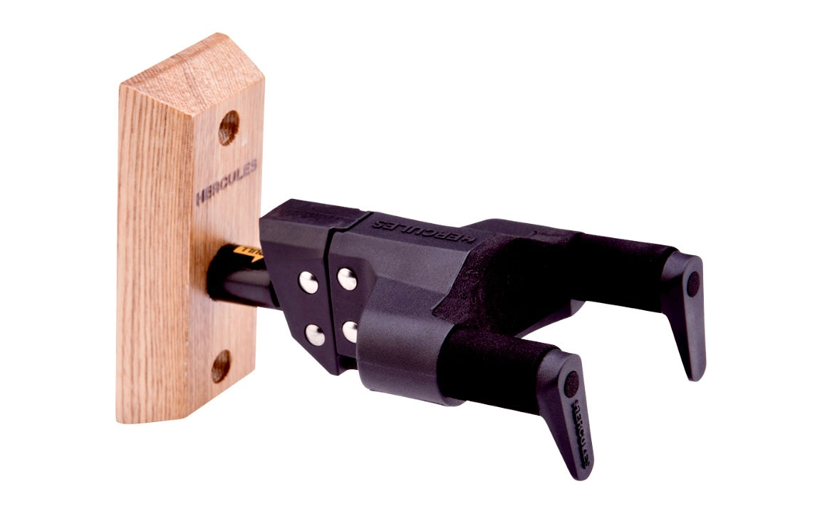 Hercules Automātiskais Ukuleles Sienas Statīvs Ar Koka Pamatni
