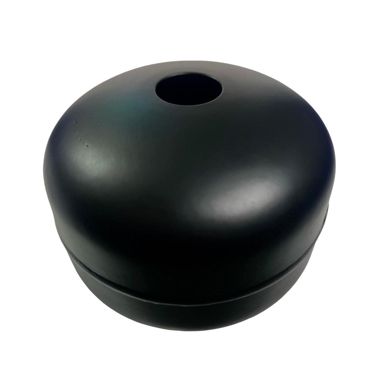 ZVANGA 9" Tank Drum Melna 8 notis C Do Mažors Pigoru Darbnīca Radīta Latvijā