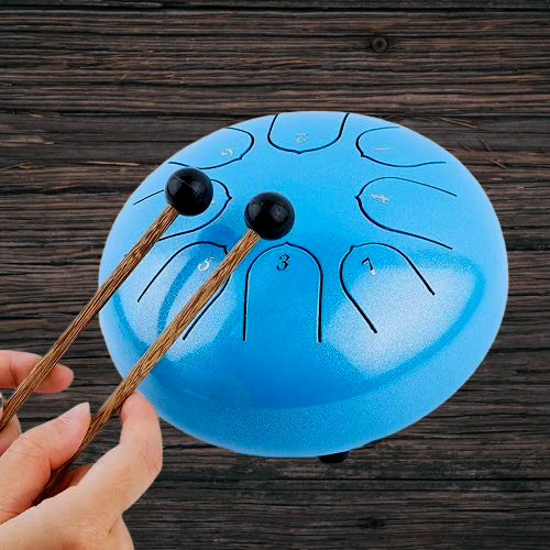 ZVANGA Lotis drum 6" Zila 8 notis C mažors