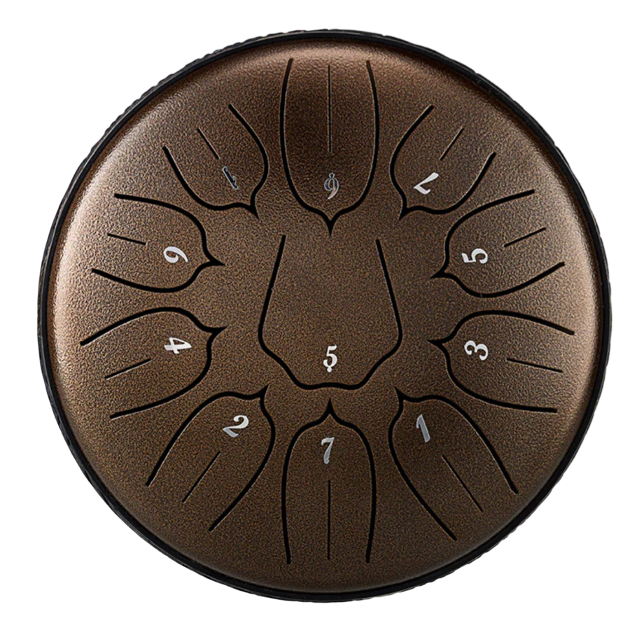 ZVANGA Lotus drum 6" Bronzas 11 notis D mažors
