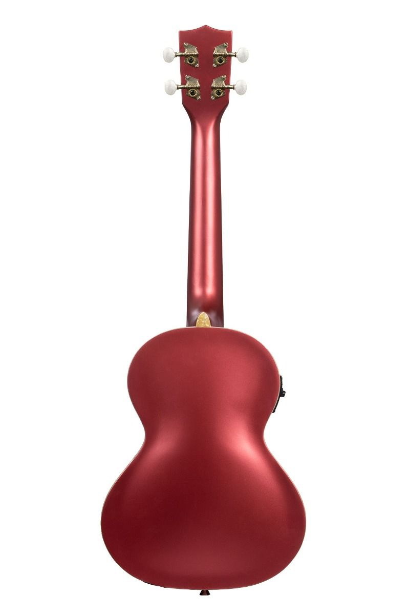 Kala akustiski elektriskā KA-JTE-CHRD Archtop Tenora izmēra Ukulele ar Hardcase somu un EQ skaņas noņēmēju