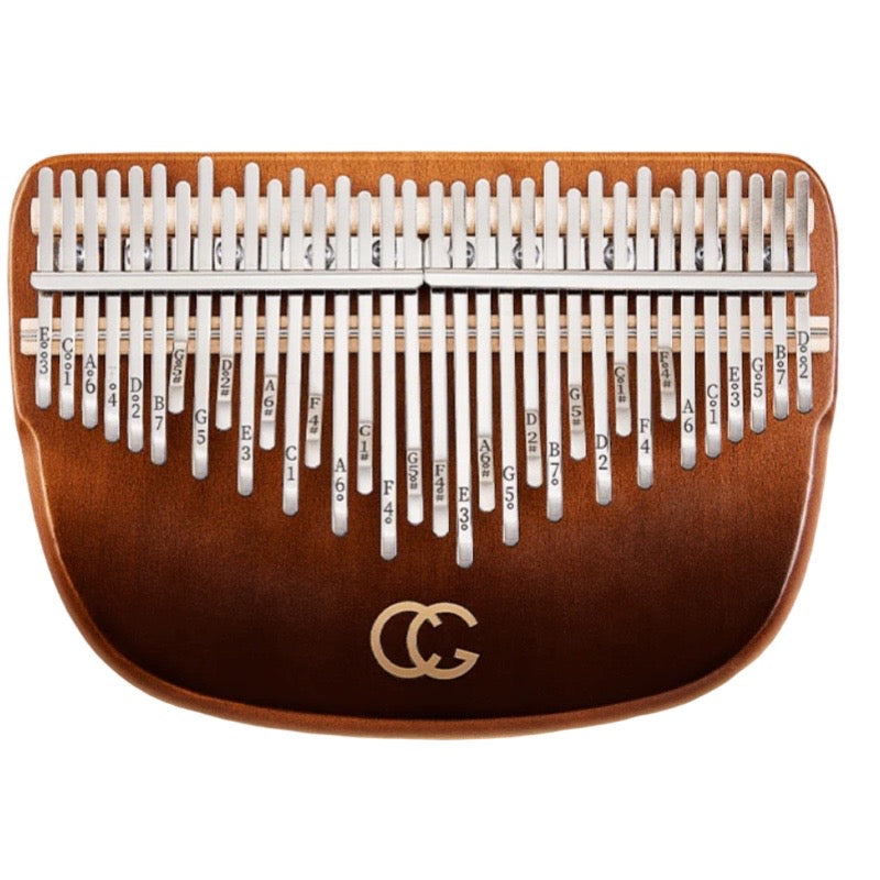 KALIMBA Hromatiskā Cega 34 Taustiņi Akācijas koka Hardcase un aksesuāri CGC34R