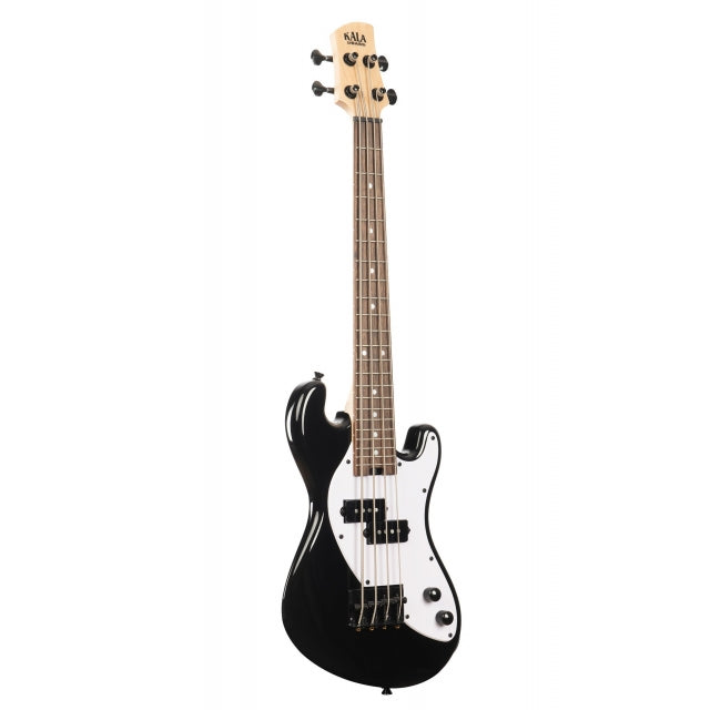 KALA elektriskā Basa ukulele u-bass Solid Body 4-String Jet Black Fretted U•BASS®