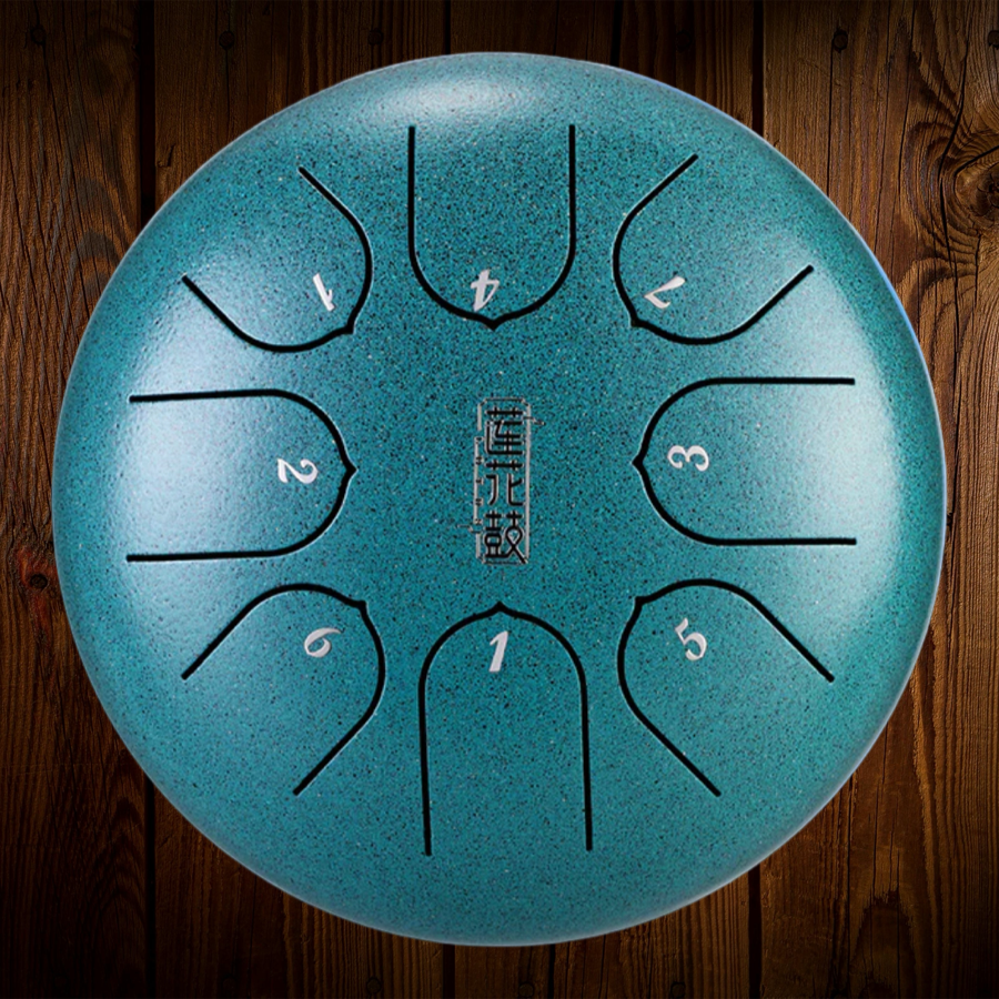 ZVANGA Lotus drum 6" Malachite 8 notis C mažors