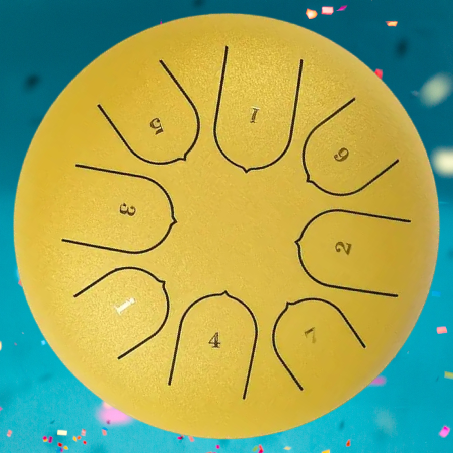 ZVANGA Lotus drum 6" Golden 8 notis C mažors