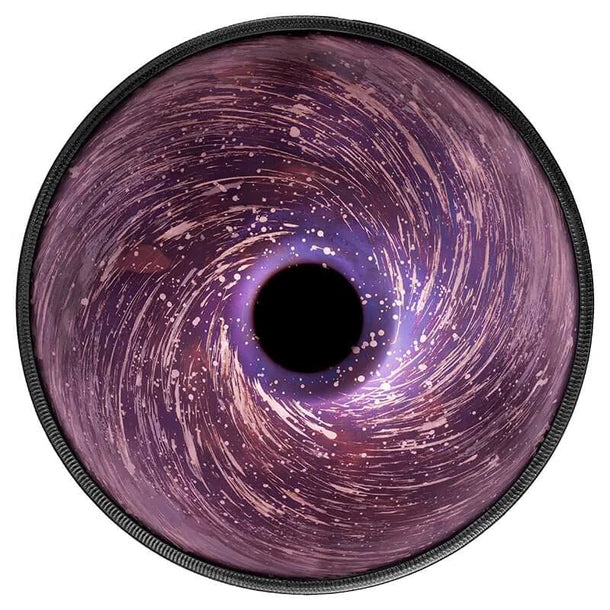 Handpan Neutron Star - D Minor 10 Notes Eternal Memorial 22" D Kurd (Re Minors) Nitride Steel + Soma