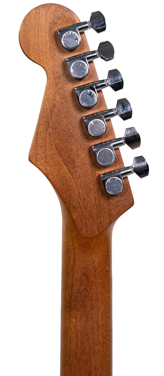 Elektriskā ģitāra iesācējiem Kazuki Sarkana (Candy Apple Red)