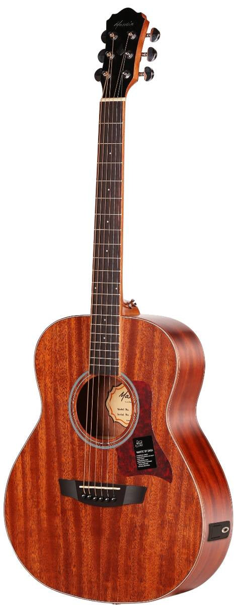 Electro-Acoustic Guitar Mantic BG-1E Vintage 3/4 size FISHMAN ISY201 + Bag