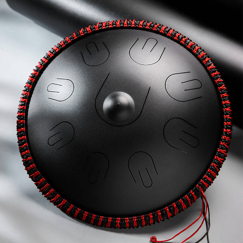 Hluru Handpan ZVANGA 14" 9 notis D Kurd 432Hz