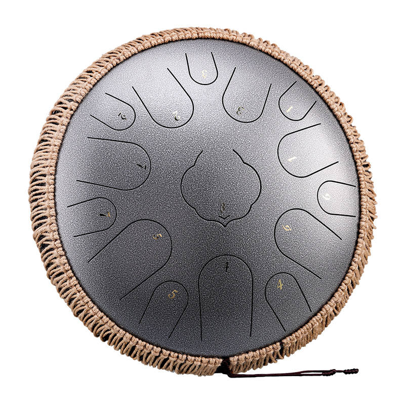 ZVANGA Lotus tongue drum 14" Meteorite 15 notis D mažors