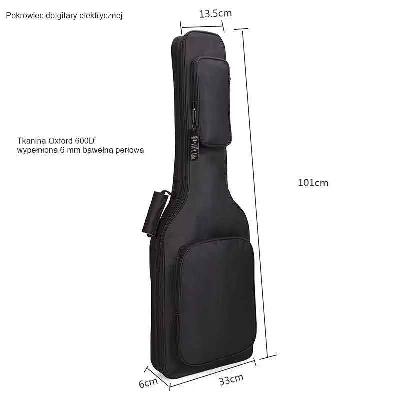 Elektriskās Ģitāras soma Hard Bag