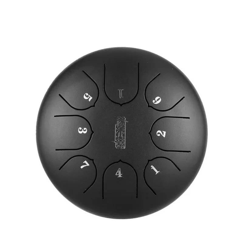 ZVANGA Lotus drum 6" Melna 8 notis C mažors
