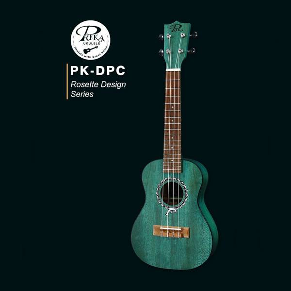Koncerta izmēra Ukulele PUKA PK-DPC ar somu
