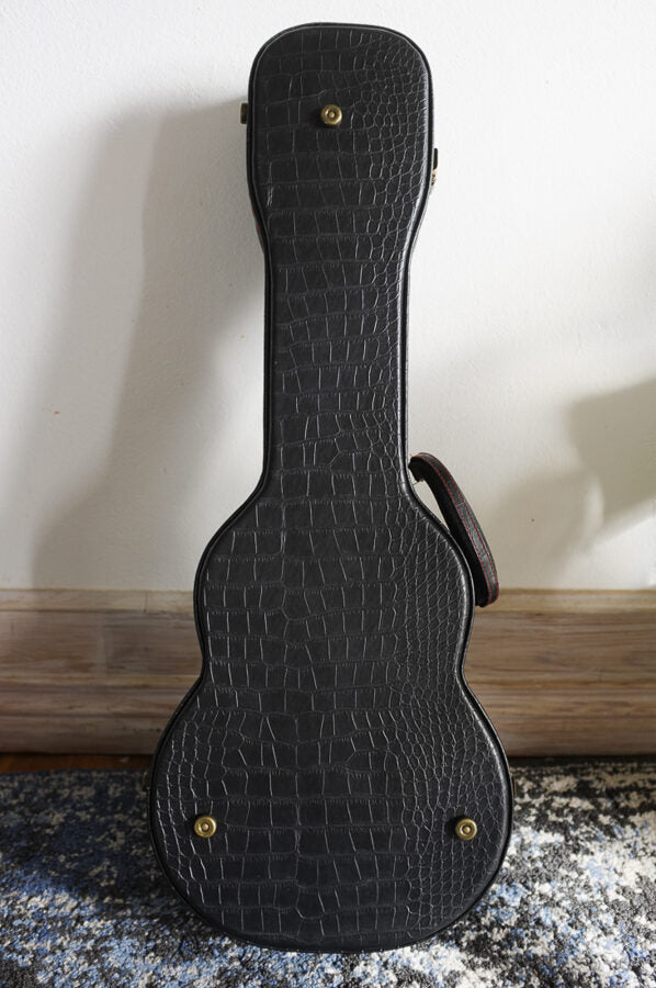 ENYA EUT-A8 Tenora Izmēra UKULELE SOLID KOA (5A) EQ Ar Cieto Koferi Custom DOUBLE® A2U skaņas noņēmējs