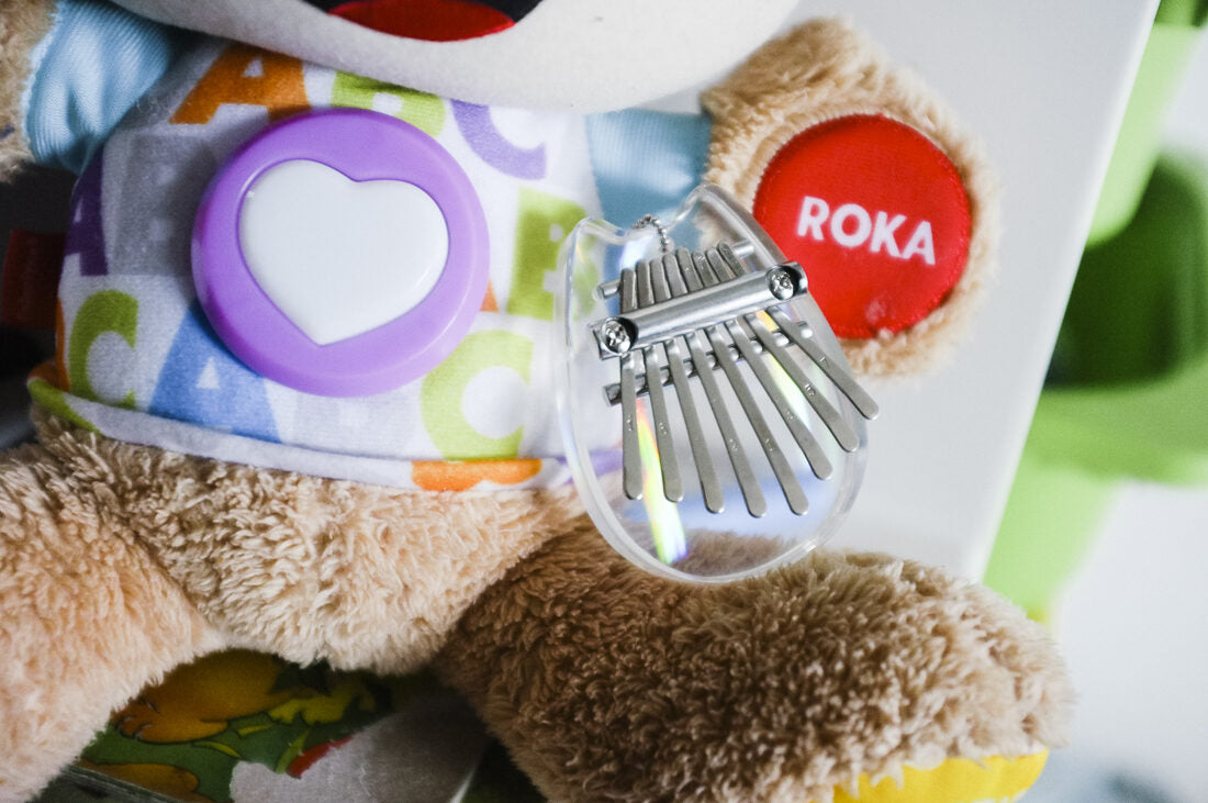Learn to Play with Our Adorable Rainbow Cat 8-Key Acrylic Kalimba!