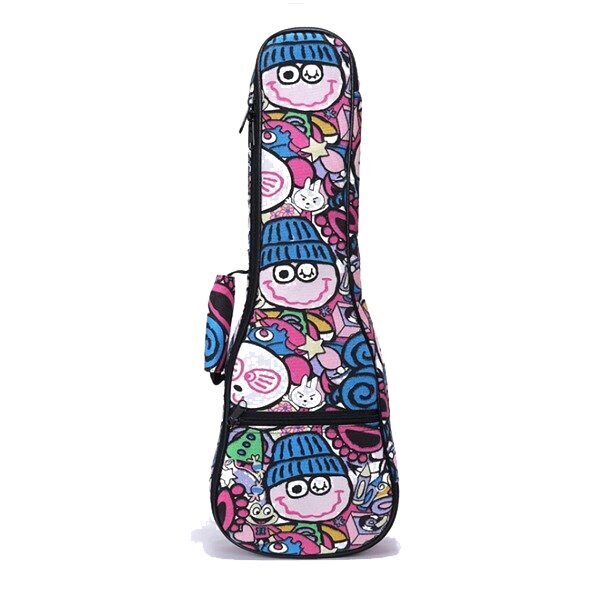 Koncerta izmēra ukuleles soma Comic