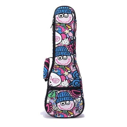 Koncerta izmēra ukuleles soma Comic