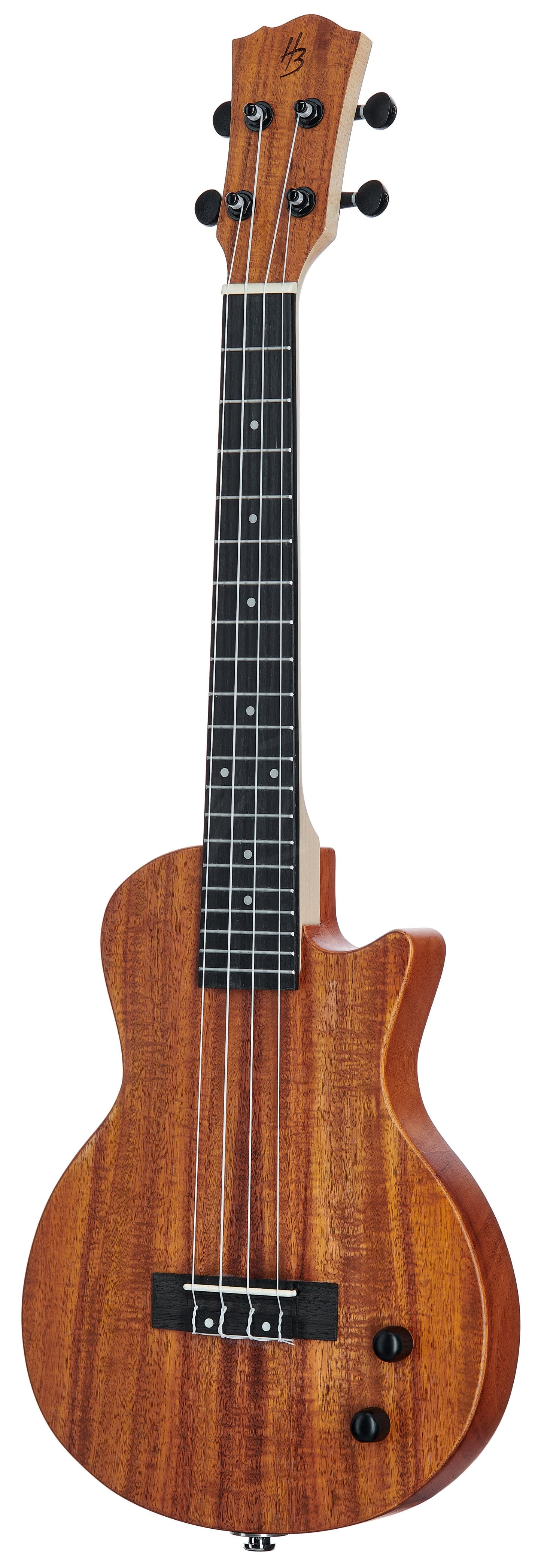Harley Benton elektriskā Tenora izmēra Ukulele ar EQ skaņas noņēmēju