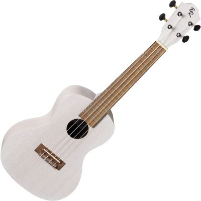 Baton Rouge VX2/CE-SW Balta Koncerta izmēra ukulele ar skaņu noņēmēju