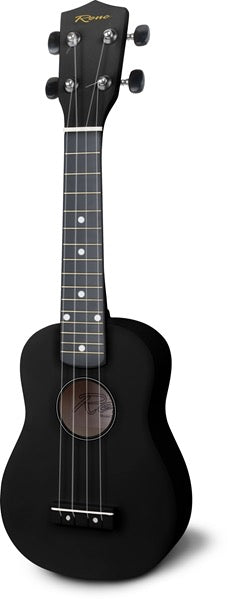 Soprāna izmēra ukulele Reno RU150-BLK