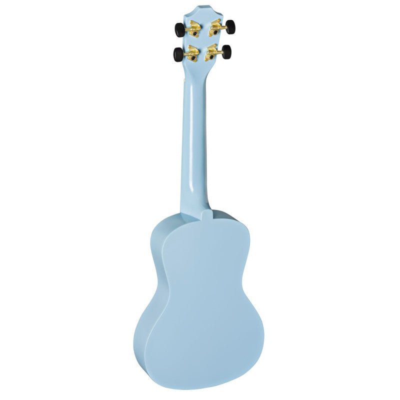Baton Rouge UR1-C-mlb Gaiši Zila Koncerta izmēra ukulele