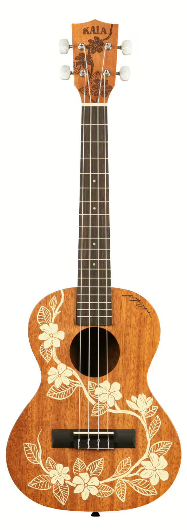 KALA KA-GARDENIA-T - Gardenia Mahogany Tenora Ukulele, ar Somu