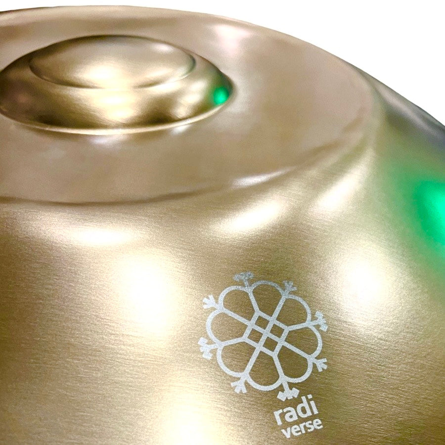 RADI VERSE Master Series Handpans 10 Notis 22" D Kurd 432hz
