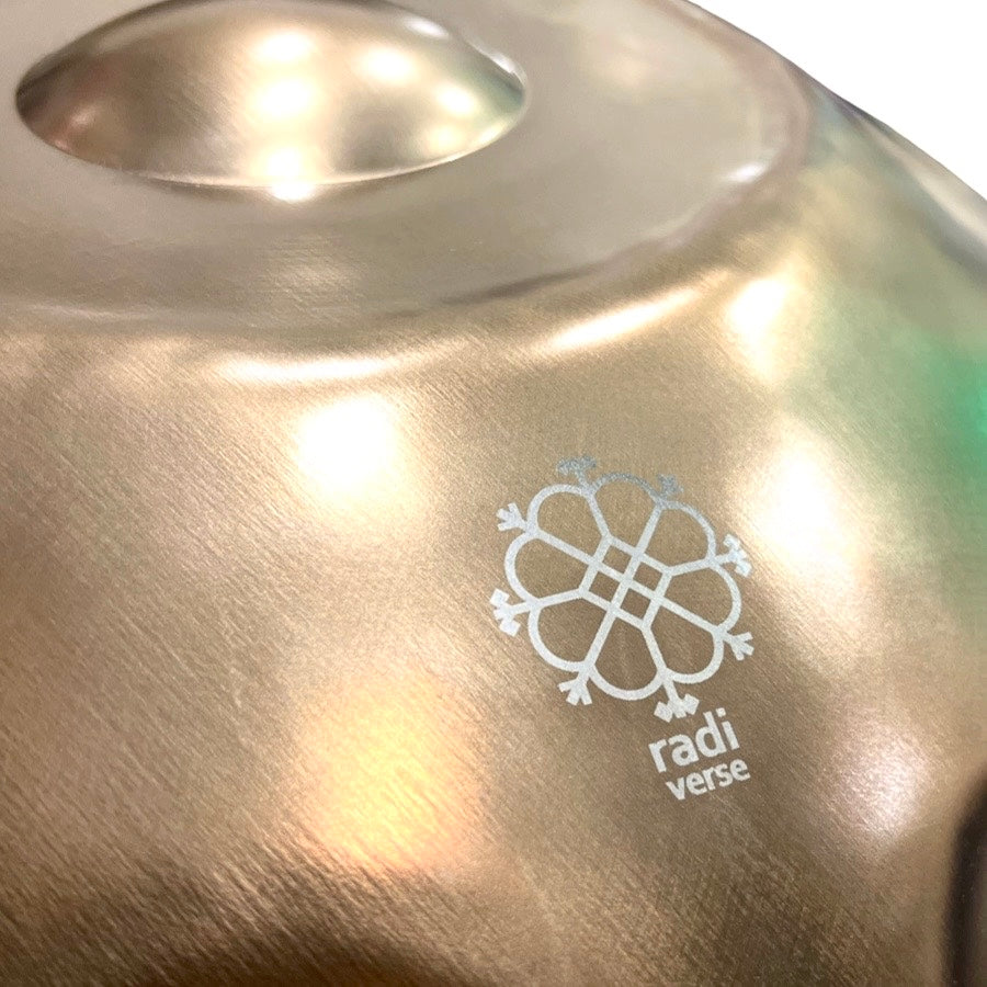 RADI VERSE Profesionālais Handpans 9 Notis 22" Low C# AnnaZiska 432hz