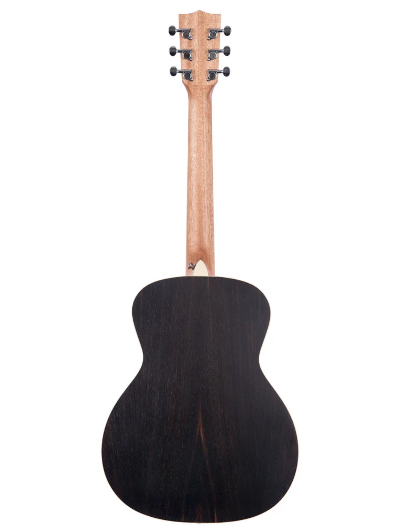 KALA Solid Spruce Top Ebony Orchestra Mini 3/4 izmēra akustiskā ģitāra + soma
