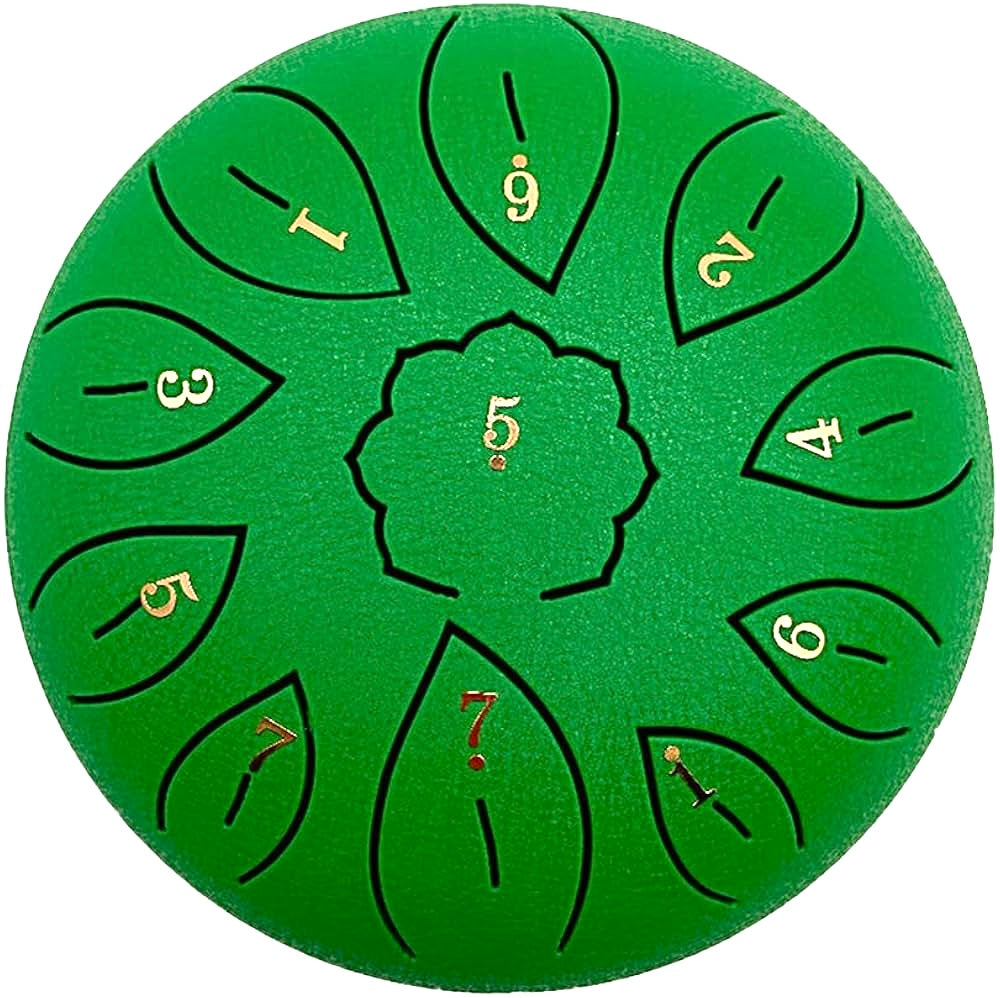ZVANGA Ethereal drum 6" Green 11 notis C mažors 432hz