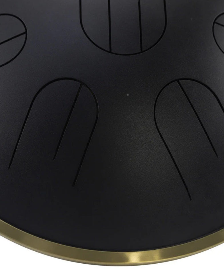 Handpan zvanga AS TEMAN Charcoal 14 colas 9 Notis C# Amara