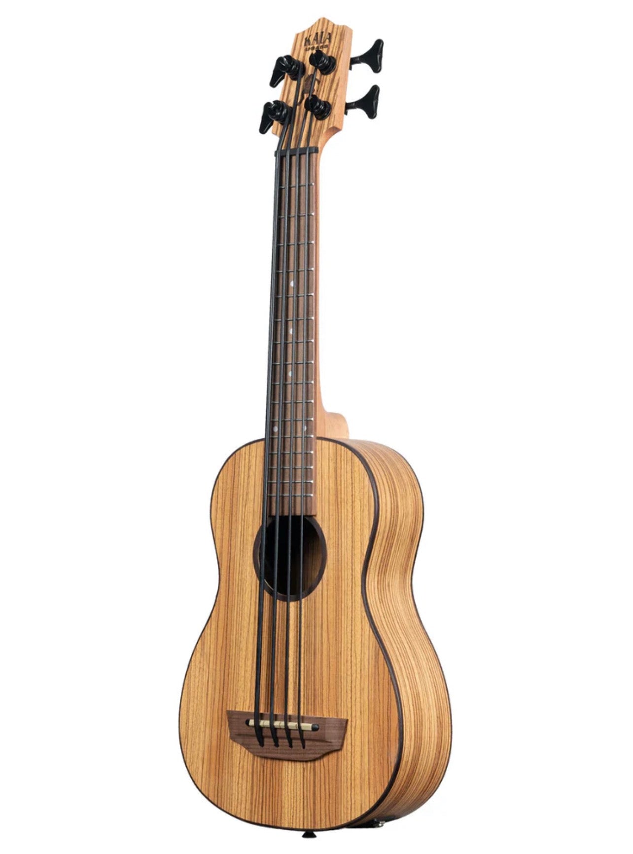 Kala U-Bass Zebrawood 4 NT Ukuleles bass + Soma