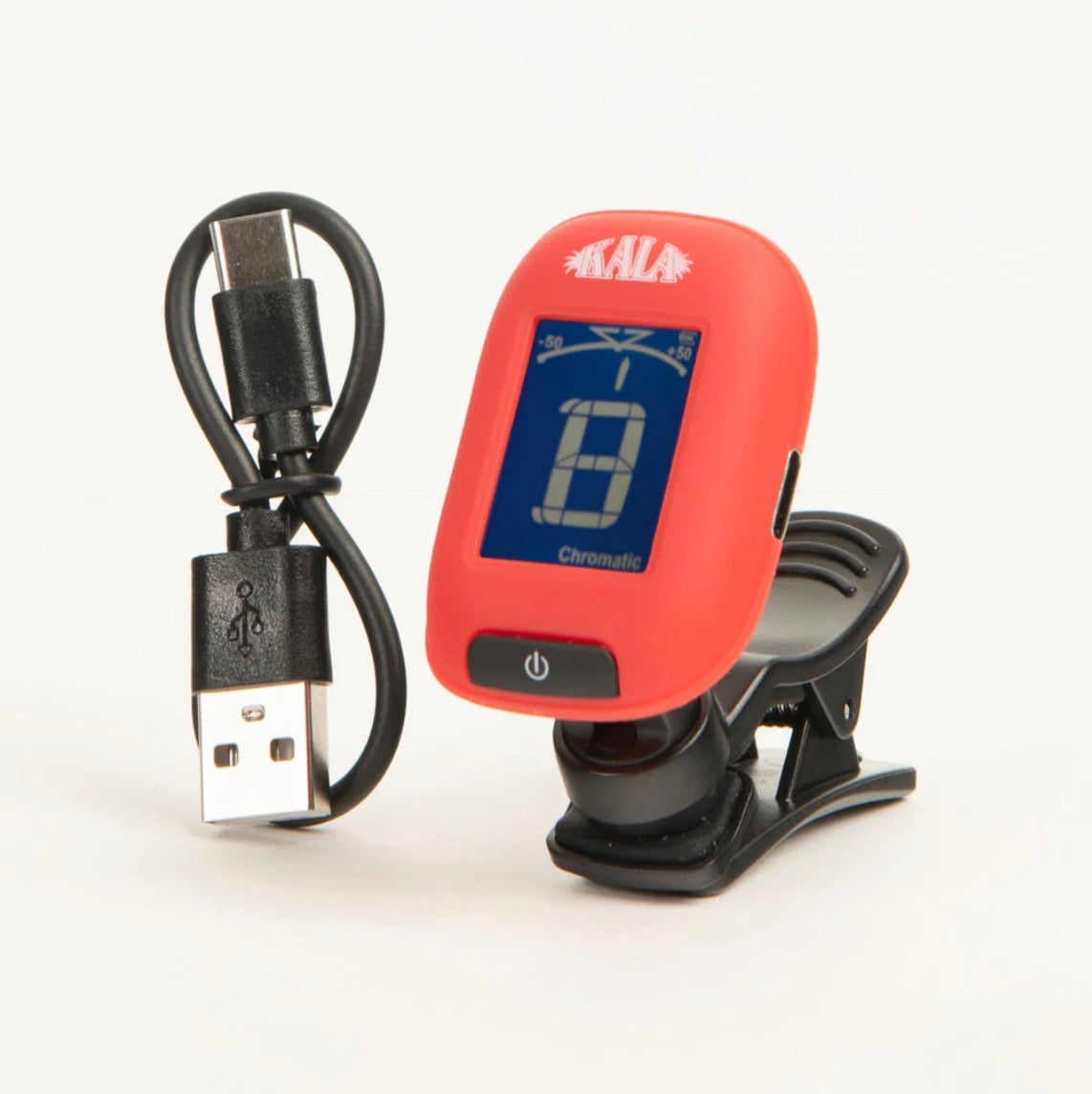 Kala Klipz Rechargeable Chromatic Tuner
UKULELES SKAŅOTĀJS Lādējams ar USB C Sarkans