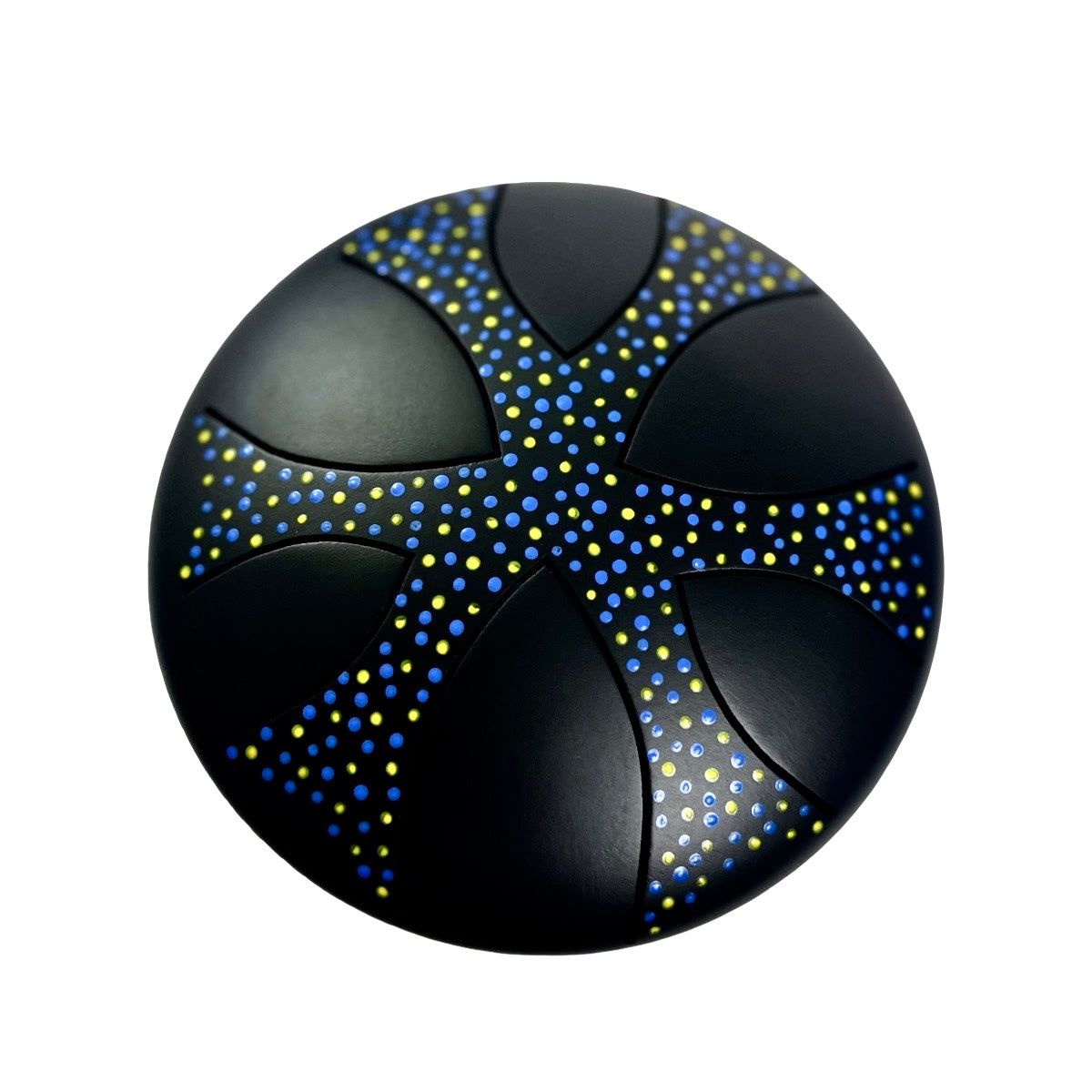 ZVANGA 6" Melna 6 notis G Pentatonic Pigoru Darbnīca Radīta Latvijā