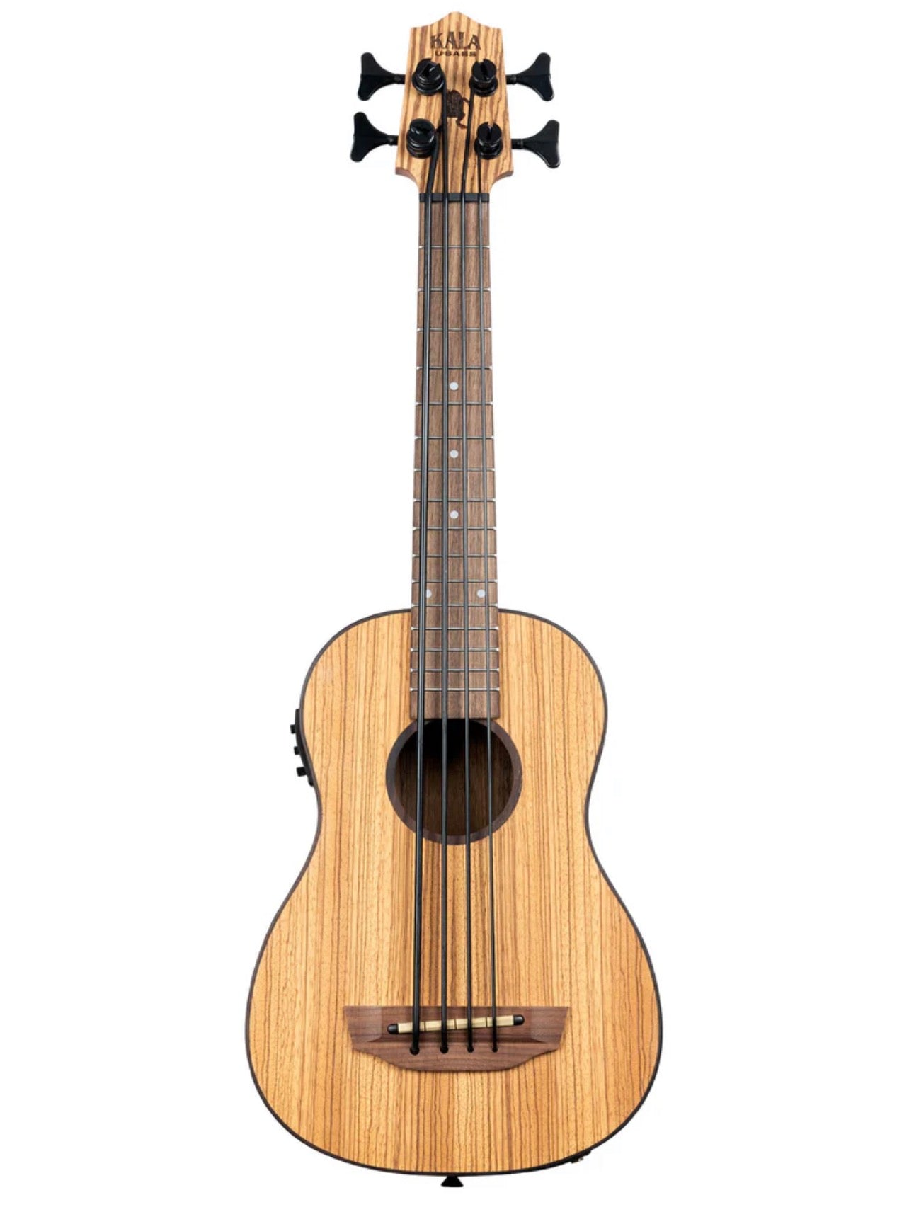 Kala U-Bass Zebrawood 4 NT Ukuleles bass + Soma