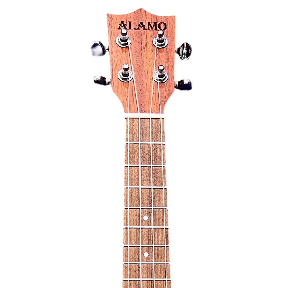Pilns Koncerta izmēra ukuleles komplekts Alamo Mahogany Sarkankoka