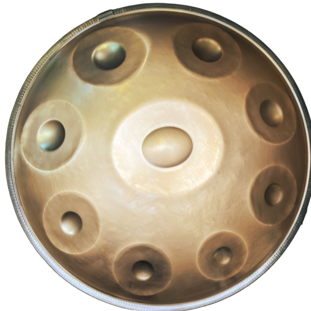 Cosmo Handpan drum bungas 9 Notis 22" Antique finish