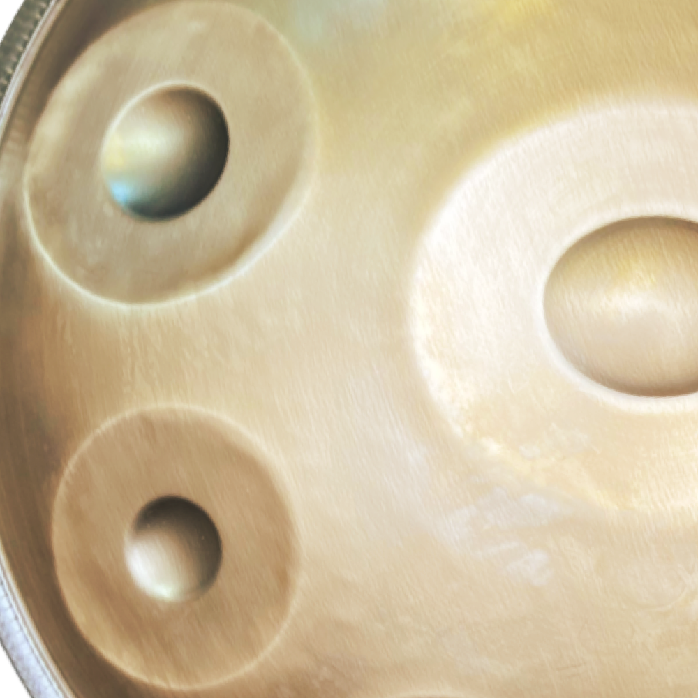 Cosmo Handpan drum bungas 9 Notis 22" Antique finish