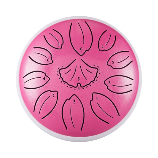 Jaunā dizaina Zvanga Hluru HUASHU Yoga 6" Pink 11 notis C mažors