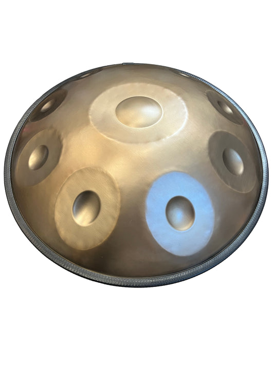 Star Handpan drum bungas 10 Notis 22" Light Gold (Zelta) 440hz