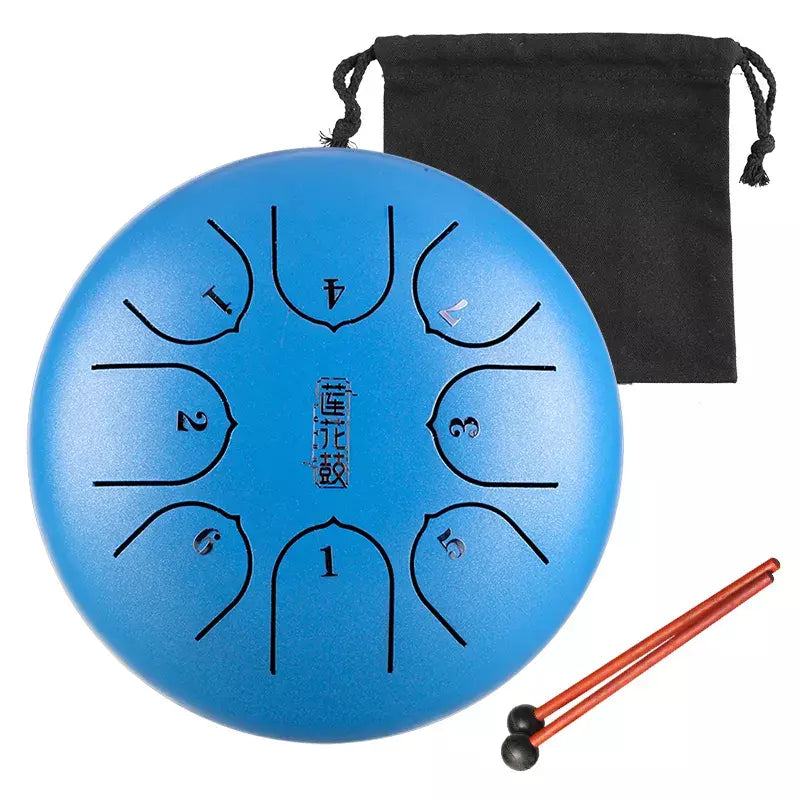 ZVANGA Lotus drum 6" Skyblue 8 notis C mažors