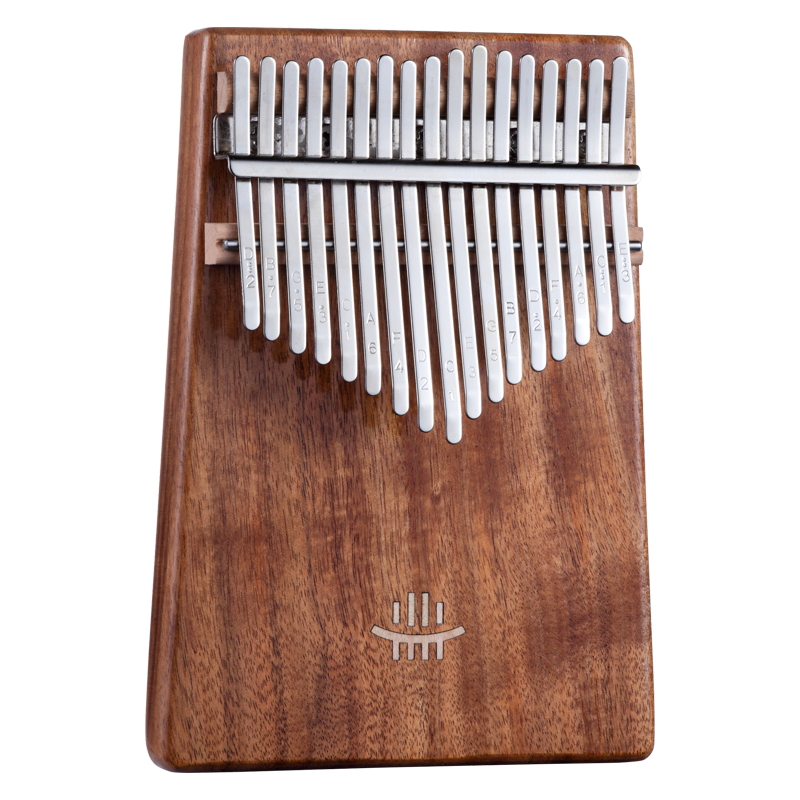 KALIMBA 17 Taustiņu KOA DELUXE SOLID WOOD ar pilno aksesuāru komplektu