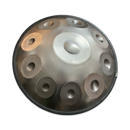 Star Handpan drum bungas 10 Notis 22" Natural Gold (Zelta) 440hz
