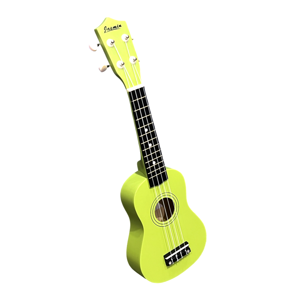 Soprāna izmēra ukuleles komplekts Jasmin Green Zaļa