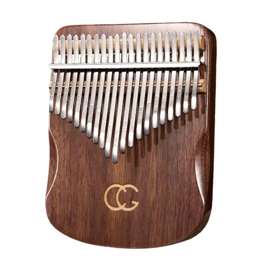 KALIMBA Solid Black Walnut 21 taustiņi + Hardcase un aksesuāri