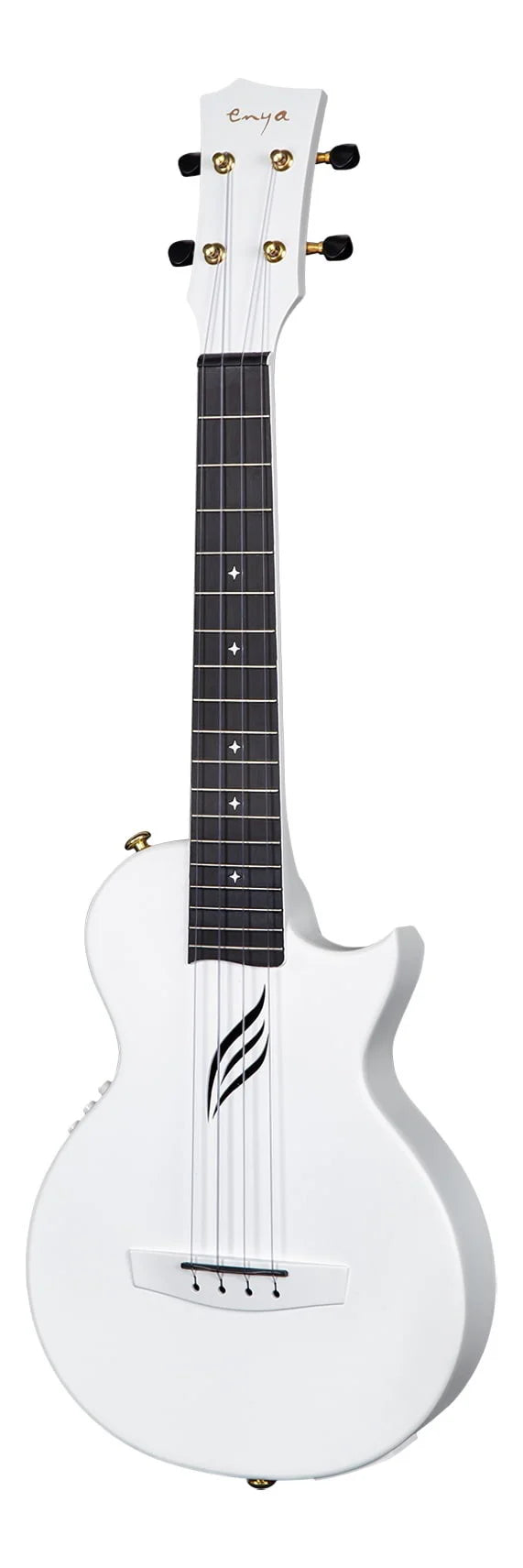 ENYA NOVA U PRO EQ Tenora izmēra Carbon Fiber ukulele ar iebūvētiem efektiem (+ somu un aksesuāriem)