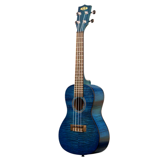 Kala Blue Exotic Mahogany Koncerta izmēra Ukulele